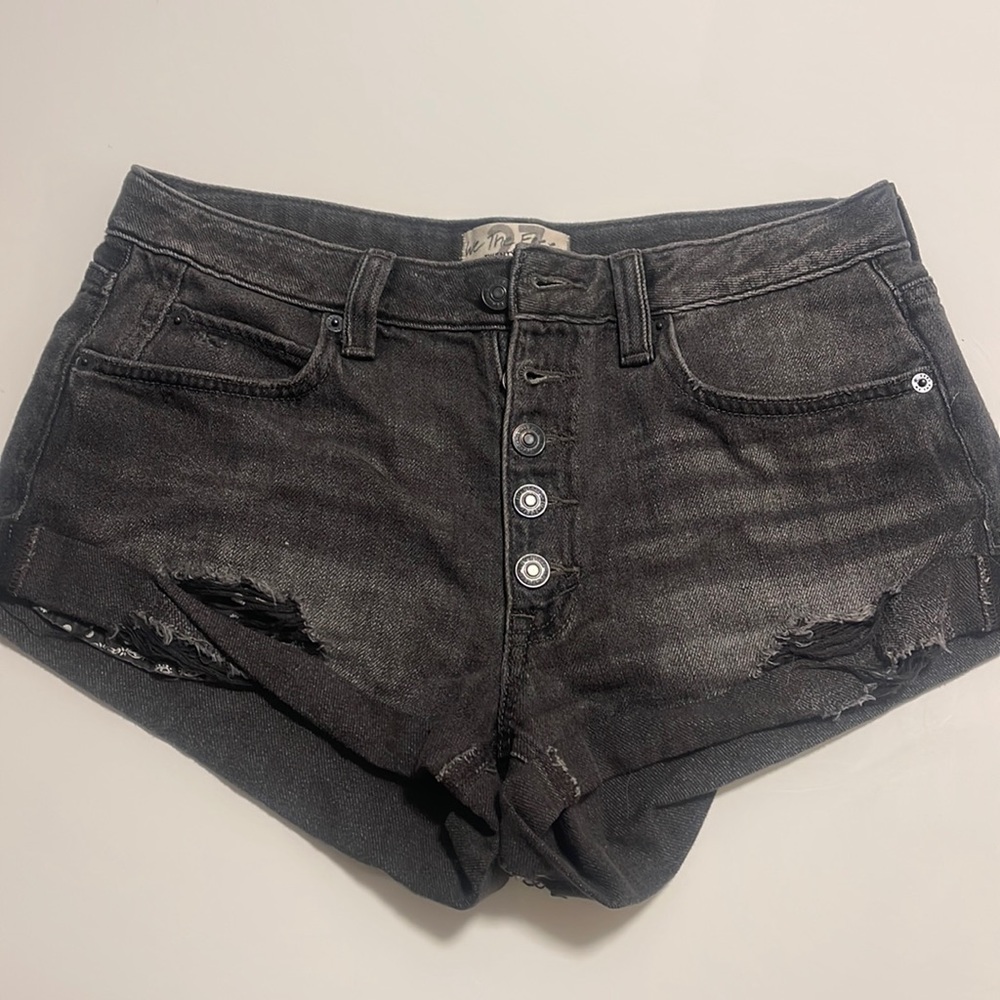 Black Free People Shorts